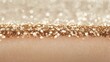 © Sergey - champagne colored sequin surface with warm golden sparkles, smooth soft focus strip for text, chic, modern and celebratory layout