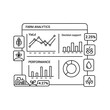 © SalmaStock - Farm analytics dashboard showing yield performance and decision support