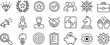© MR JOKER - Collection of business icons presenting strategy success and teamwork