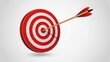 © Milton - An arrow hitting a target, symbolizing goals and accuracy
