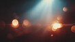 © Keopaserth - Warm cinematic bokeh lights spotlight flare abstract film texture vintage atmosphere glowing orbs nostalgic mood