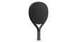 © gabriel - Black paddle tennis racket padel equipment sport gear competitive game training match athletic professional on transparent background