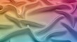 © Designer845 - Vibrant rainbow gradient fabric with soft draping folds