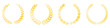 © Даниил Москаленко - Golden film award badge featuring academy-style laurel wreath, shining cinema reel, premium star emblem, and festival recognition design perfect for entertainment industry graphics