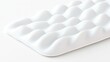© Hryhor Denys - Smooth white textured surface with undulating wave pattern against a clean bright background.