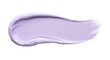 © Hughes - Lavender paint stroke PNG isolated on transparent background, creamy cosmetic swatch for beauty and design projects
