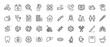 © PixeloAI - Medical and healthcare line icon set. Vector pictograms of stethoscope, syringe, virus, dna, ambulance, brain, lungs, pill, thermometer, mask, thin linear illustration.