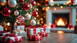 © MF - Cozy christmas interior scene