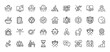 © PixeloAI - Business and work-life balance line icon set. Vector pictograms of teamwork, remote work, time management, and financial success, thin linear illustration.