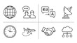 © imran - Global Connection Icons Business, Communication & Travel Illustrations