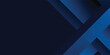 © agus - Blue black abstract background geometry shine and layer element vector for presentation design. Suit for business, corporate, institution, party, festive, seminar, and talks
