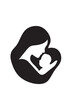 © SohagIslam - Mother and Child Icon Depicting Love Care and Protection Minimalist Design