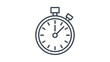 © Muhammad - Modern stopwatch icon symbolizing time management and productivity strategies