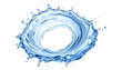 © Praphapan - Dynamic water splash captured, forming an artistic vortex, showcases purity and refreshing sensation