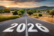 © Lubos Chlubny - Road with 2026 leading to horizon during sunset