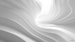 © Aisyaqilumar - An abstract, high-key image of continuous, smooth white and light gray wavy lines or ridges, creating a flowing, modern, and minimal textured background with soft shadows.