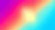 © Yasmeen  - Abstract gradient pixel background colorful geometric pattern for modern design vibrant backdrop