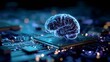 © TICAI - Futuristic brain on smart circuit board