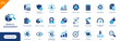 © icon - Quality management icon. Includes quality badge, checklist, defect alert, production, satisfaction, approval, continuous improvement. Solid vector icon set.