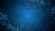 © Minhajul - Elegant dark blue winter background with delicate snowflakes and subtle texture