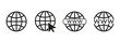 © UmmeKulsum - Internet and world wide web globe icons collection. Website icon set.