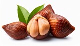Fresh Salak Fruit Snake Fruit Isolated On Transparent Background