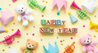 © MDJ - Celebrate happy new year with cheerful decorations and teddy bears