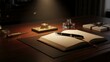 © Rian - A vintage desk with an open notebook and a fountain pen, ready for inspiration or important notes