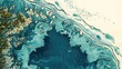 © Catarock - A clean modern layout highlighting that the Bay of Fundy has the worldâ€™s highest tides, stylized map