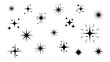 © MstHosneara - Sparkle star and shimmer light gleam icons collection. set of various vector graphic elements for design decoration and embellishment.