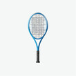 © subhan - Professional Tennis Racket with Blue Frame and Strings on a White Background - Ideal for Sports and Fitness Enthusiasts