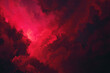 © Tohamina - Ethereal crimson clouds swirl and glow with vibrant intensity against a dark background an abstract visualization of dramatic cosmic formations or fiery atmospheric phenomena