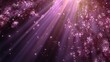 © aun - Ethereal Pink Flower Petals with Light Rays in Magical Background