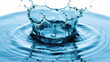 © bin - Water splash in a crown shape