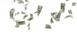 © Motion Shop - flying one hundred dollars bills isolated. falling 100 dollar bills isolated on transparent background. PNG Banknote floating dollar money. USA Currency Notes PNG, USA currency Notes Clipart