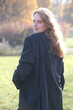 © Yevhen - Portrait of a young woman in autumn park. Soft sunny light