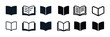 © Viacheslav - Variety of open book icons in different styles