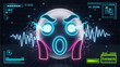 © Rizqi - Gaming 3D Shocked Emoji – Neon Cyber Style