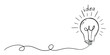 © Gun2becontinued - Idea bulb hand drawn doodle. Vector illustration