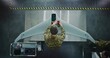 © Framestock - Engineer in Military Uniform Assembling Unmanned Aerial Vehicle. Man in Camouflage, Working on Internal Components of Fixed Wing UAV. Concept Precision of Military Technology Production. Top View.
