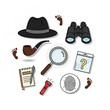 © Ninik - Collection of Private Investigator Tools and Equipment