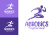 © radjarz - Aerobics Logo Contemporary Athletic Identity