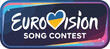 © NusratJahan - International song competition logo vector with a heart emblem featuring blue and yellow colors
