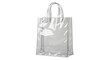 © Khan - Stylish clear tote bag for retail display and promotional giveaways, ideal for showcasing products and enhancing brand visibility with a modern, minimalist look