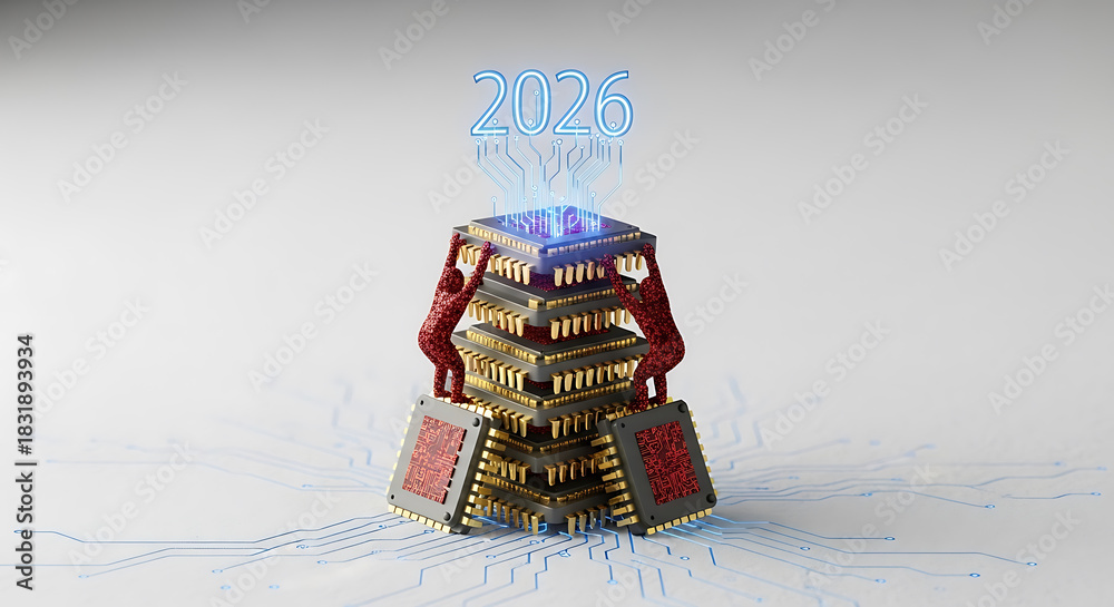 Next generation chip design for 2026, innovation and technology Stock ...