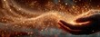 © Максим Зайков - Magic hand background god prayer spiritual sign religion universe candle faith zodiac. Soul magic hand background witchcraft witch horoscope light mystic jesus candles esoteric energy worship incense