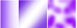 © BETHST - Conjunto de fondos abstractos de trama de semitonos con puntos y cuadrados