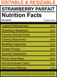 © MDRAFIQUL - Strawberry Parfait Nutrition Facts