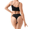 © Pixel-Shot - Young woman in underwear on white background, back view. Liposuction concept