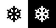 © hamo - 雪の結晶のシンプルアイコン